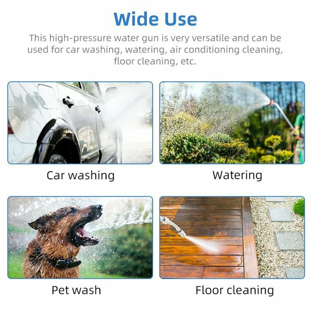 

Stainless Steel Washer Wand Watering Equipment 2 IN 1 Copper High Pressure