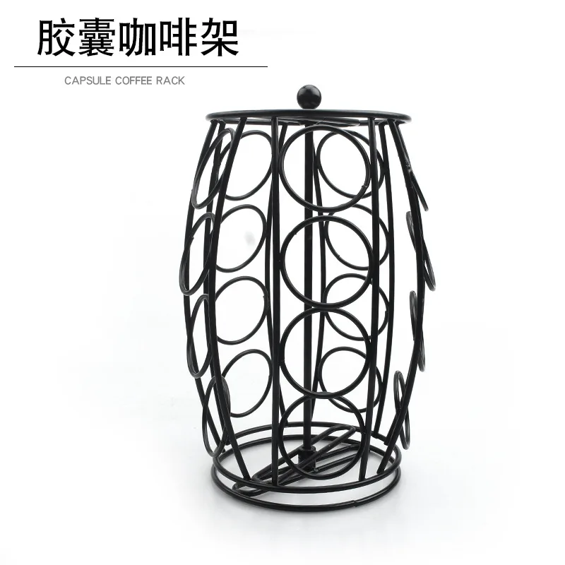 

Nespresso Coffee Pods Holder Rotating Rack Coffee Capsule Stand Dolce Gusto estructura Shelve Organization Holder estante cafe