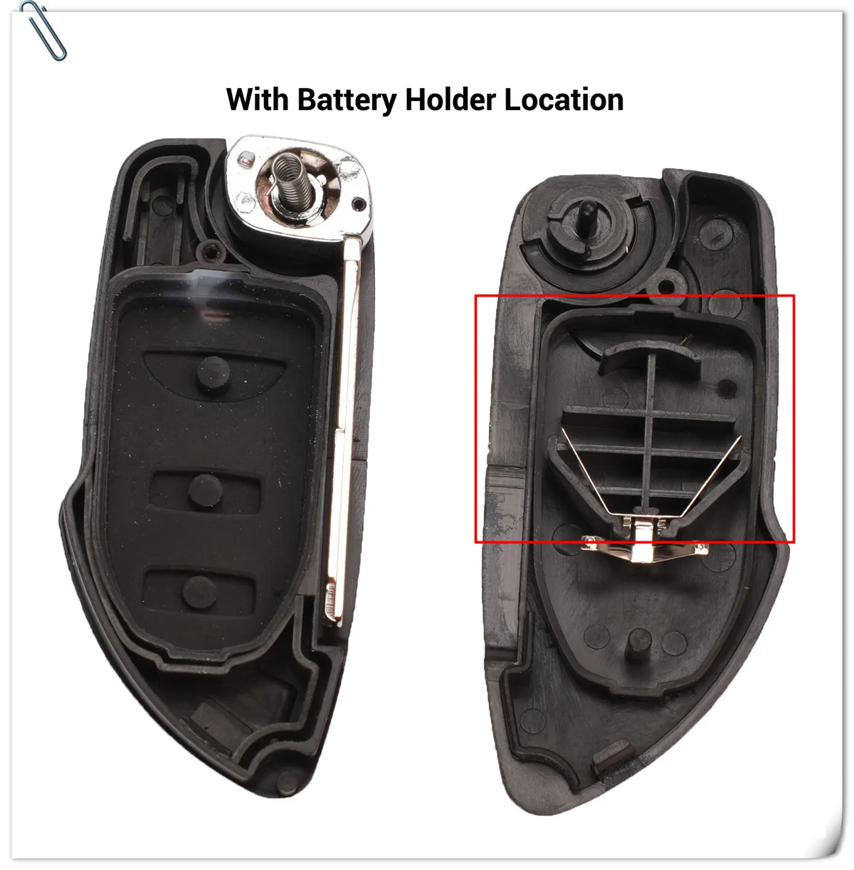 Jingyuqin чехол для ключей HYUNDAI Elantra, Santa Fe Eagle Terracan Trajet Fit Kia Carens Автомобильный ключ 2 кнопки модифицированный пульт дистанционного ключа оболочки