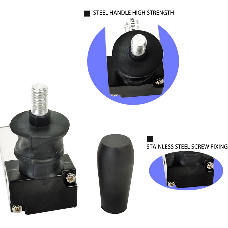 3-сторонний 2-позиционный нормально закрытый пневматический клапан с ручным