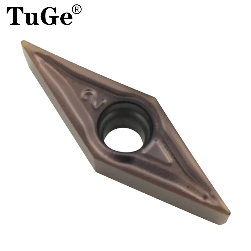 Токарный станок TuGe токарные инструменты карбидные вставки VBGT110301 MF VCGT110302 VCGT110304