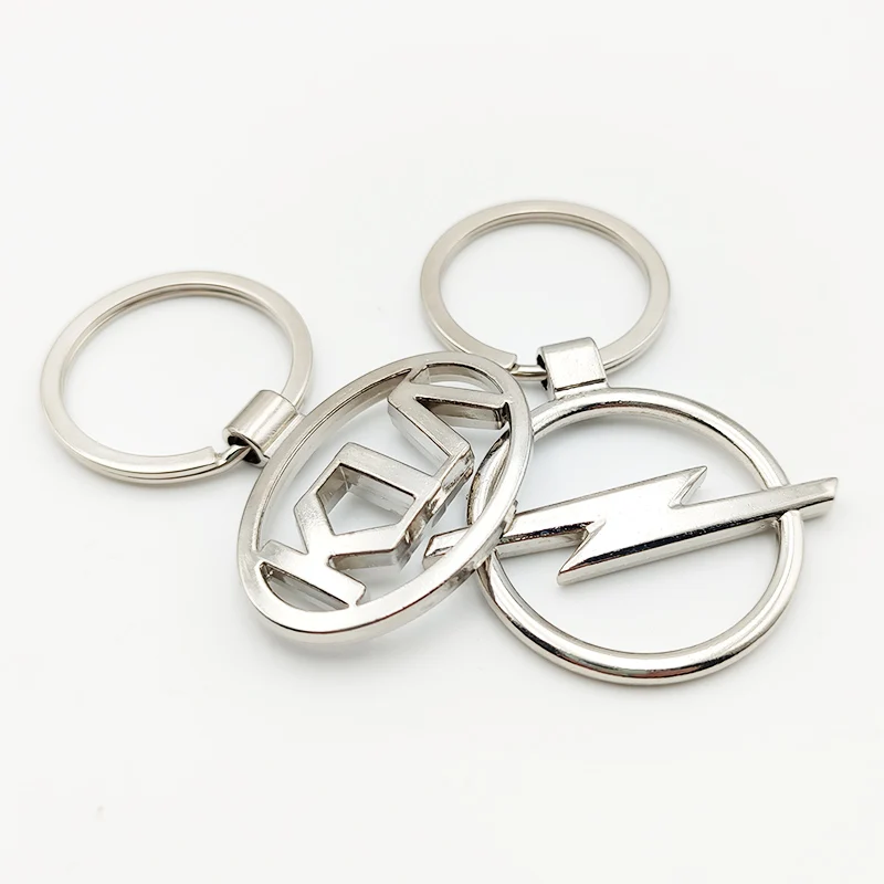 Брелок для ключей из цинкового сплава металлический с логотипом автомобиля