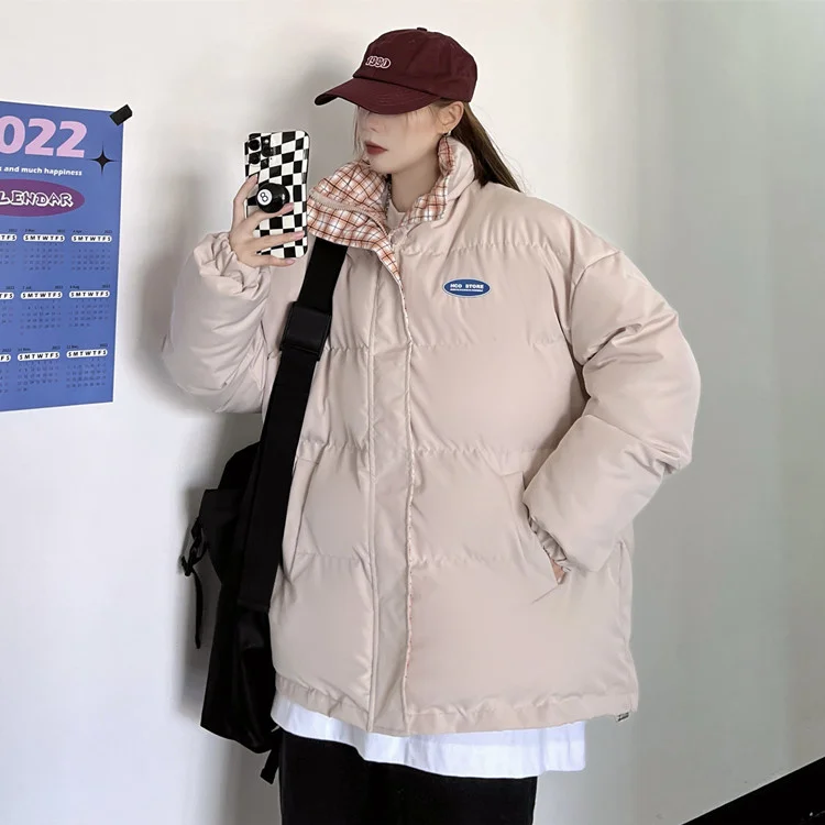 2021 New Winter Jacket Parkas Women Cotton Jacket Hooded Parka Warm Female Cotton Padded Jacket Casual Outwear