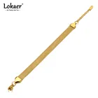 Женский неоготический браслет-чокер Lokaer, цепочка из титановой нержавеющей стали с оригинальным дизайном, B21057