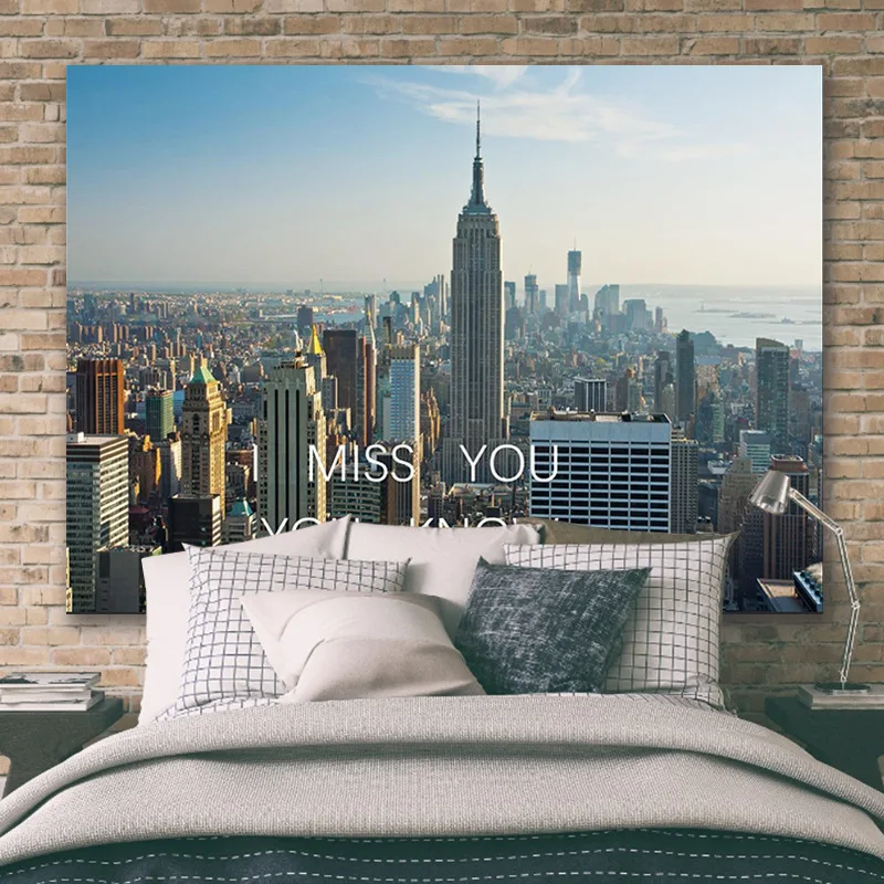 Процветающий город искусственная подвеска на стену здание высокой высоты