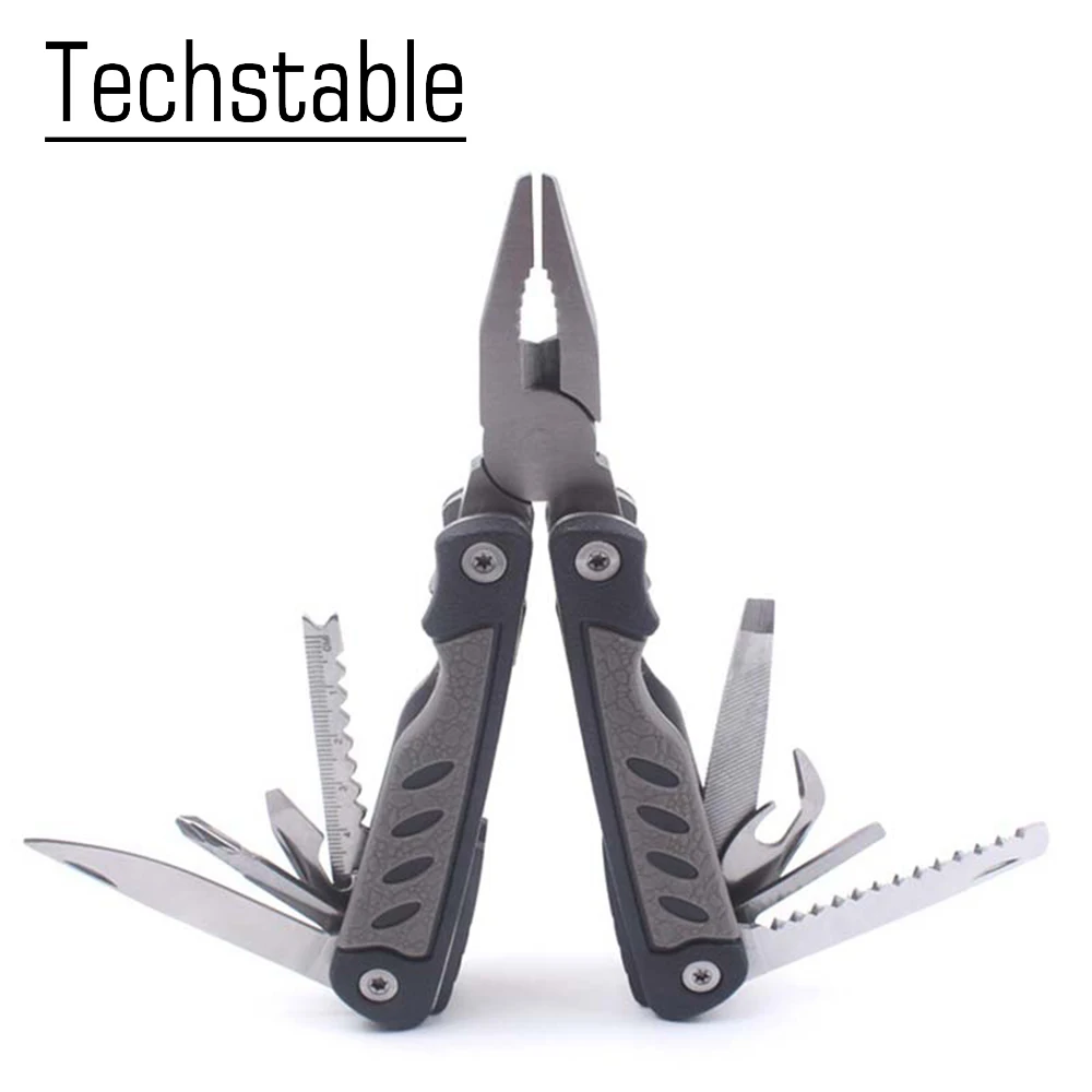

Folding multi-purpose combined tool pliers High quality plastic handle outdoor emergency equipment portable pliers