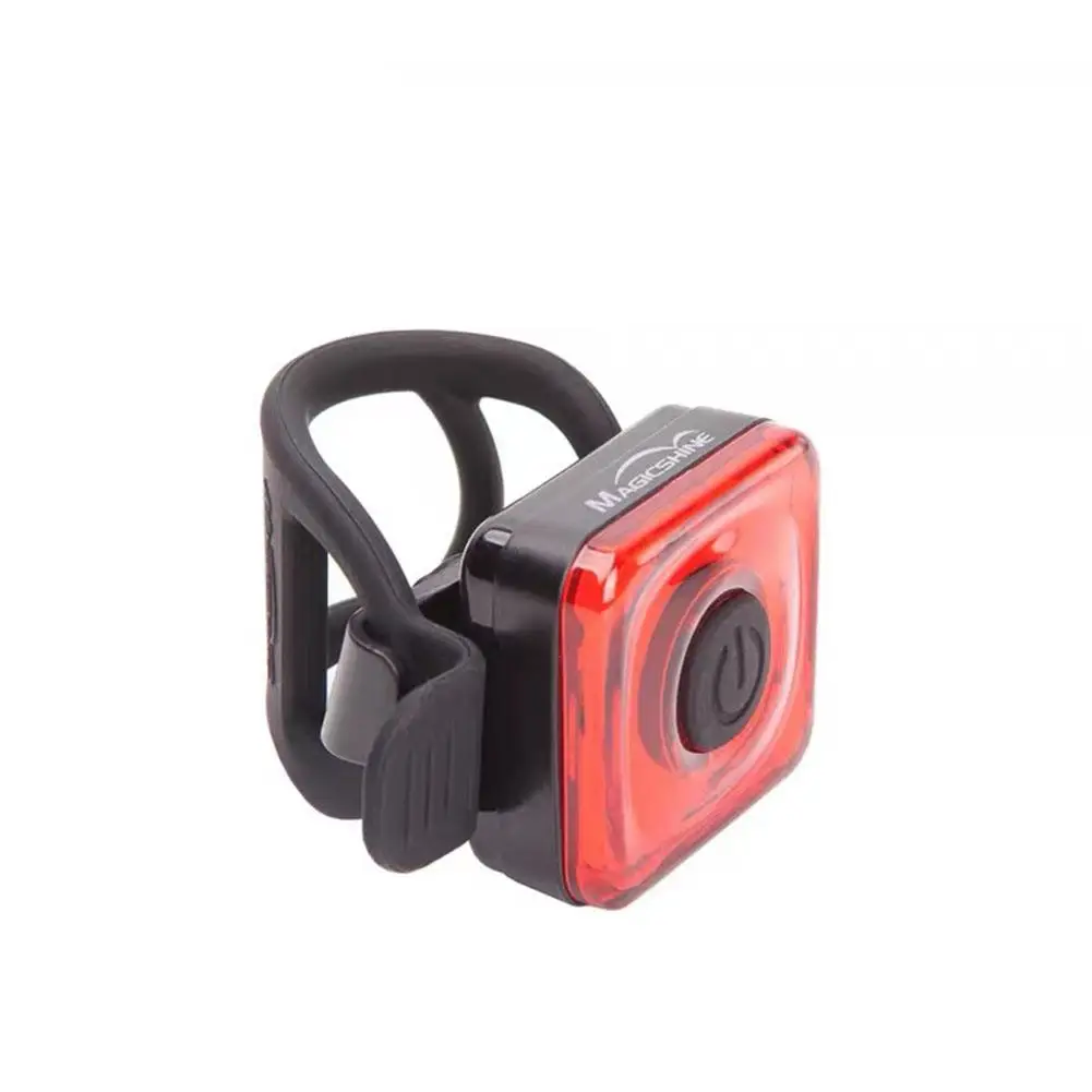 

Bicycle Taillight Compact Size Taillight High Powered Waterproof Red LED Warning Light Source USB Charging Tail-lamp Equipment