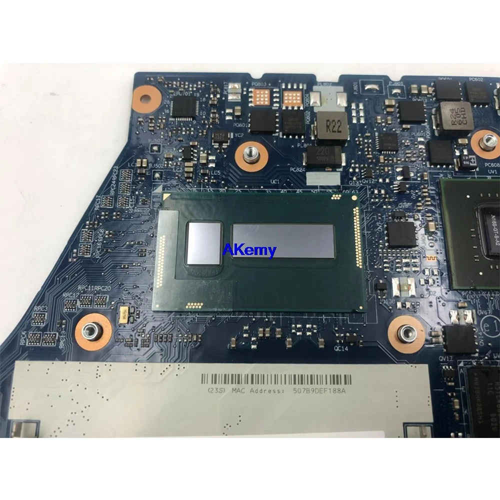 

Akemy YOGA3 14 Laptop Motherboard w/ I7-5500U 940M 2GB For Lenovo YOGA3 14 NM-A381 Mainboard