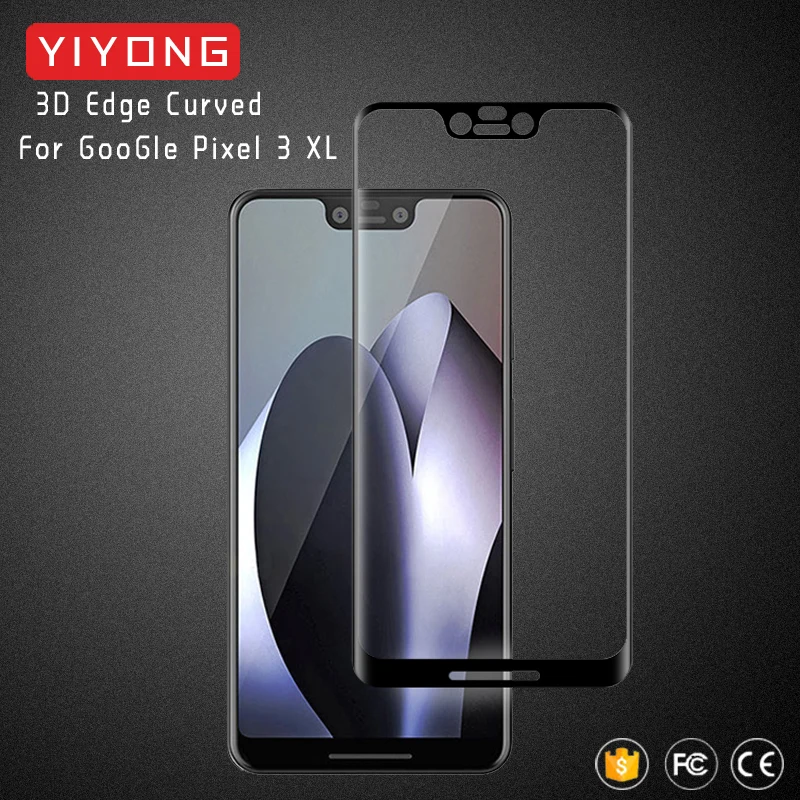YIYONG 3D Edge изогнутое стекло для Google Pixel 3 XL закаленное стекло Защита экрана для Google Pixel 3A XL Pixel 2 XL Pixe3 стекло