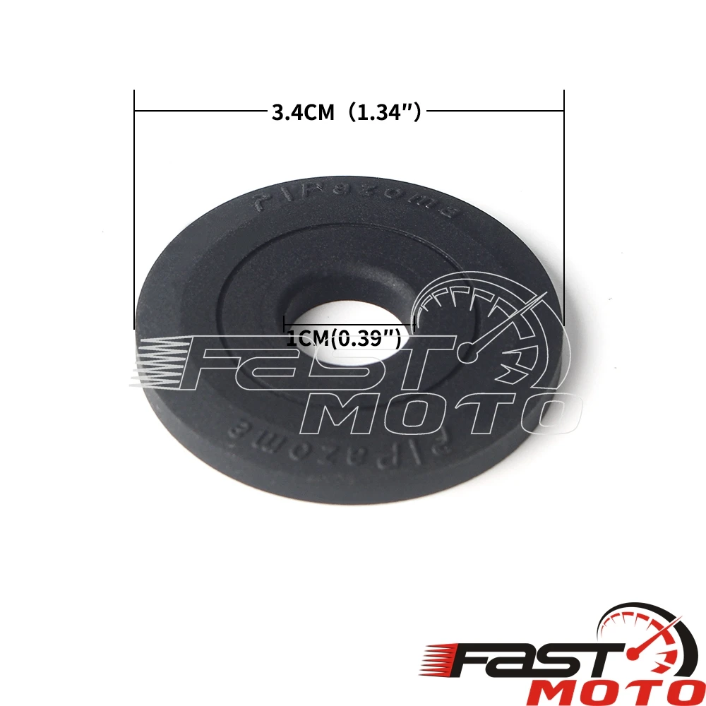 Резиновая прокладка для заднего сиденья мотоцикла 34 мм Harley Softail Fat Bob CVO Road Glide Sportster