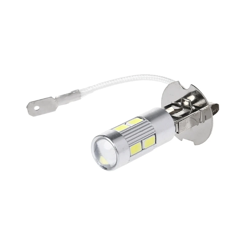 

2021 New H3 10 LED 5630 SMD White Fog LED Auto Bulb Tail Turn Driving Light