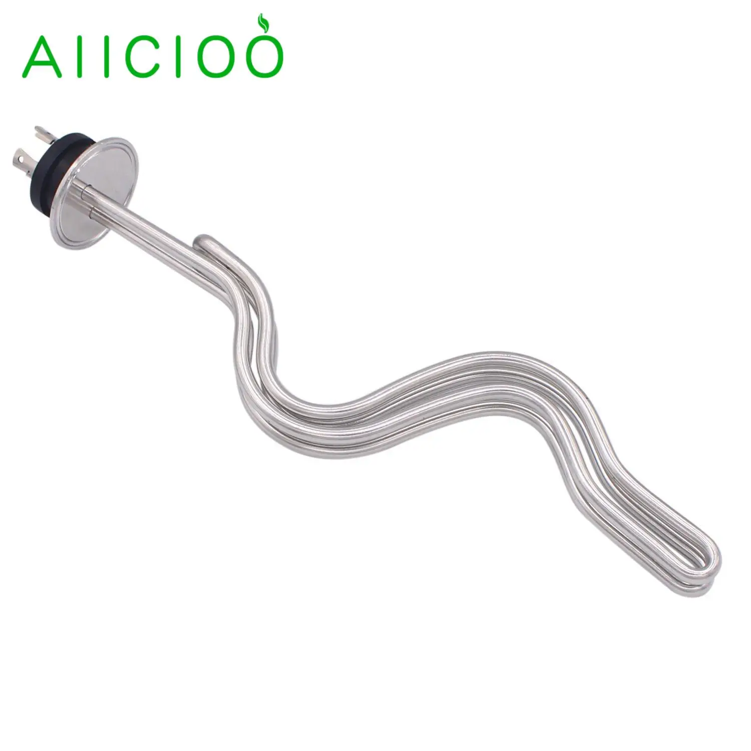 

AIICIOO 2inch Tri Clamp Immersion Heater Heating Element for Brewing Equipment OD64mm 240V 5.5KW