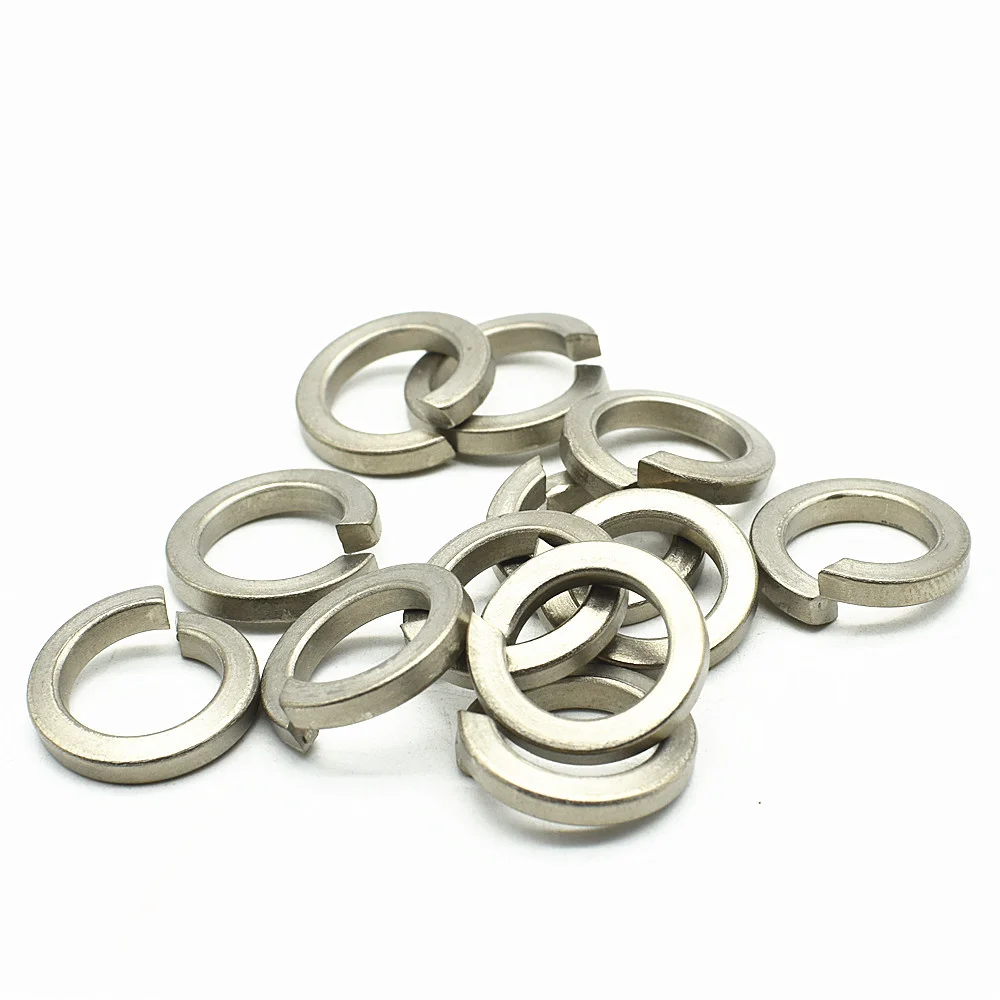 12pcs Ti Screw Washers Flexible Titanium Gasket M4 M5 M6 M8 M10 M20 Original color Ring Fastener | Обустройство дома