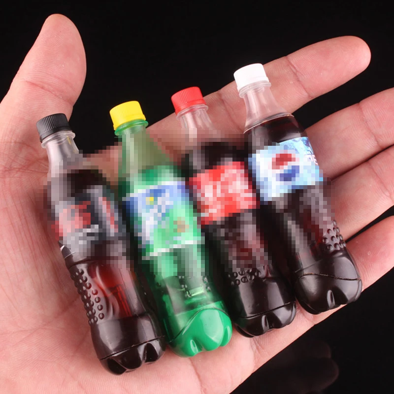 50 шт./лот креативный брелок Зажигалка Мини банки подвесная Бутановая забавная