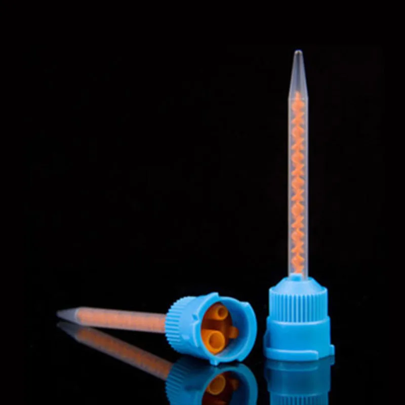 50 штук смешивающих наконечников для стоматологической короны полимерные