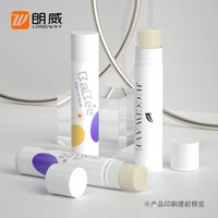 12pcslot empty white clear lip balm containers 5g plastic lip balm tubes twist tubes for homemade lip balms cosmetic gifts