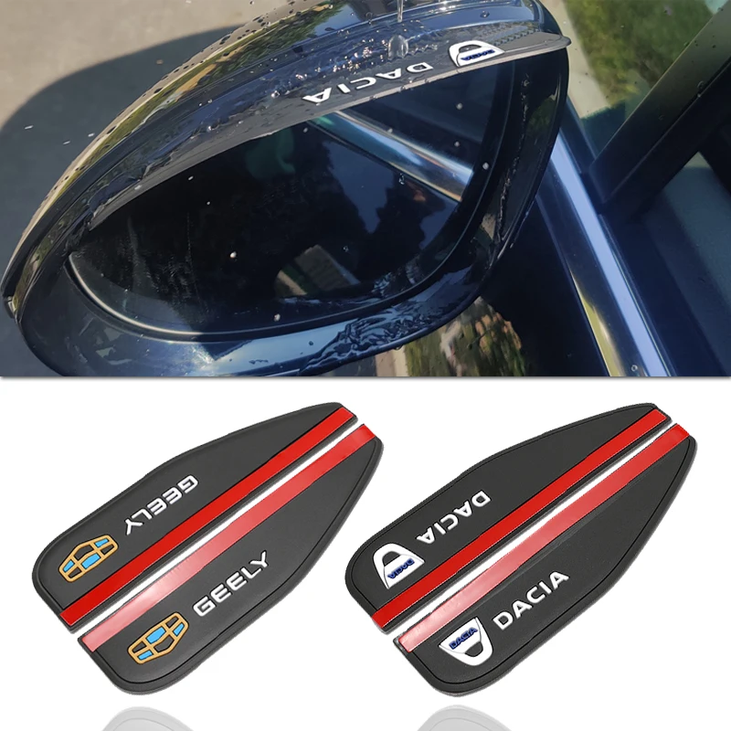 

2pcs Car Rearview Mirror Rain Cover Sun Visor Rain Eyebrow for Chevrolet Cruze Lacetti Captiva 2012 Epica Onix Camaro S10 Corsa