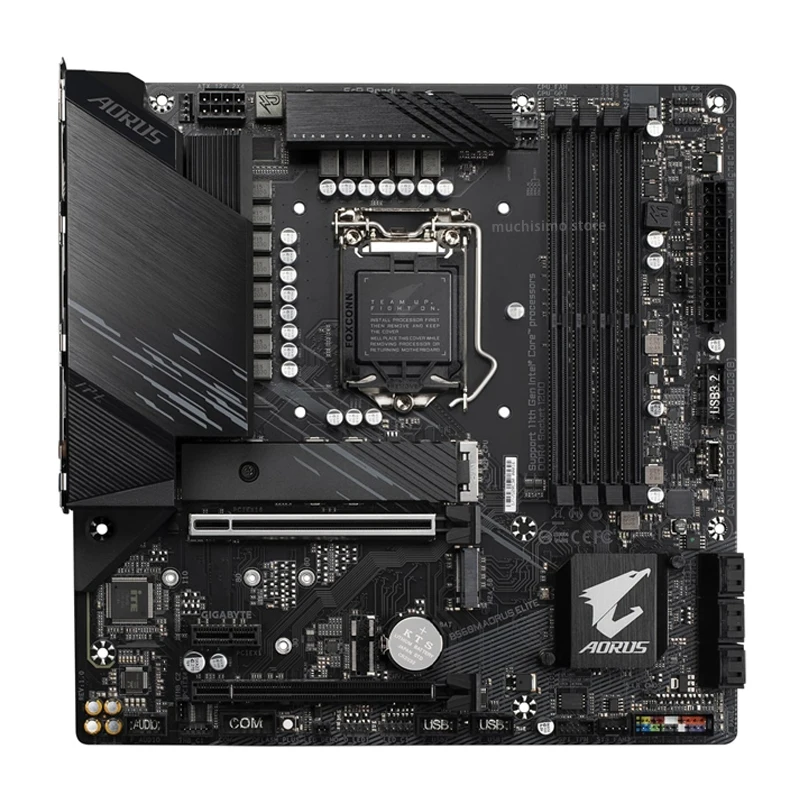 Kaufen LGA 1200 Gigabyte B560M AORUS ELITE Motherboard LGA 1200 Unterstützung 10th/11th-Gen CPU DDR4 128GB PCI-E 4,0 M.2 B560 Placa-Mãe 1200