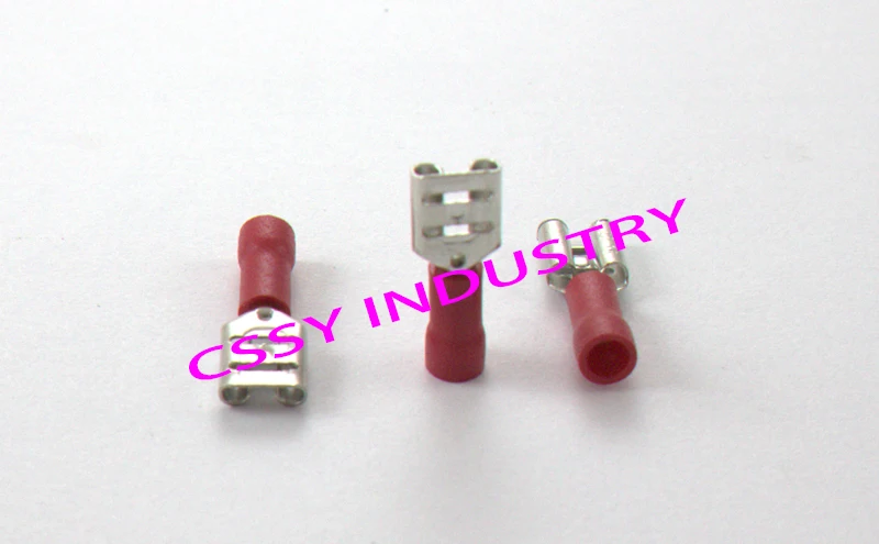 25 шт. предварительно изолирующий женский и мужской клеммный блок разъем FDD1.25/2/5. 5