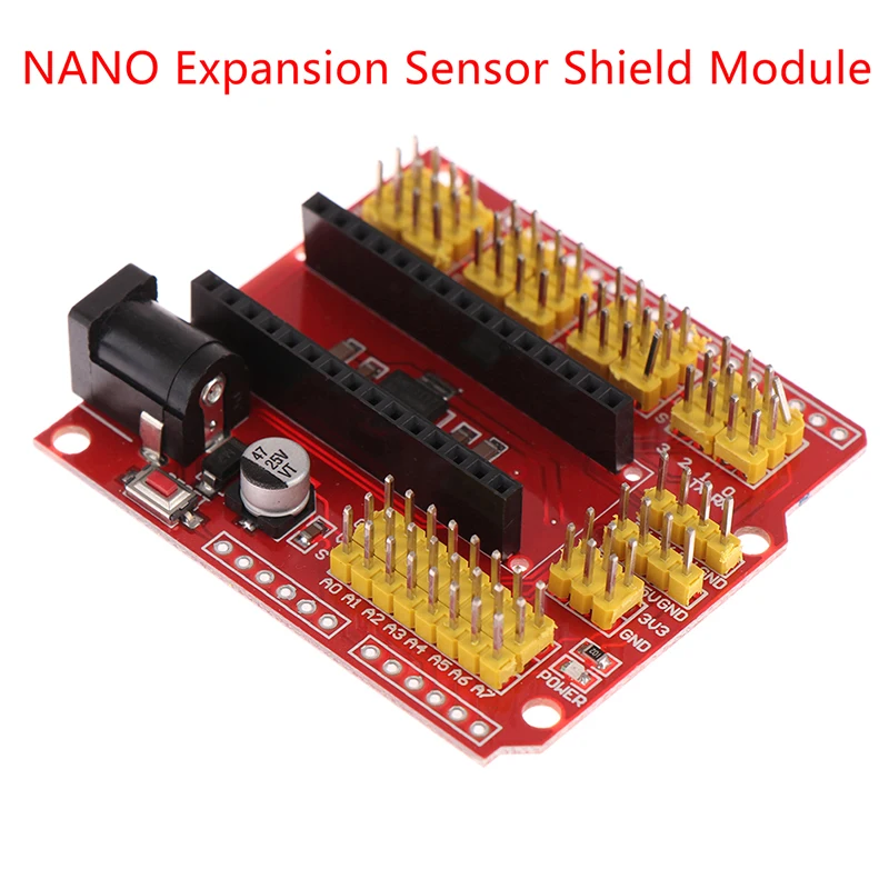 NANO I/O IO датчик расширения щит модуль для Arduino UNO R3 Nano V3.0 3 0 контроллер совместимая