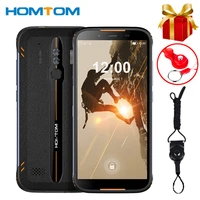 homtom ht80 ip68 waterproof smartphone 5 5 2gb ram 16gb rom mt6737 android 10 0 13mp nfc wireless charging 4g lte moblie phone