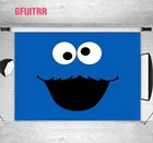 GFUITRR печенье монстр фотография фон для мальчиков фотография Синий виниловый фото стенд реквизит