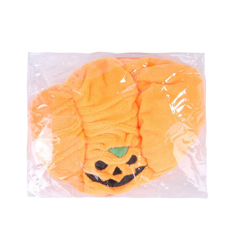 

Orange Ears Halloween Hat Cosplay Halloween Dress Up Headwear Pets Supplies Pumpkin Cat Headgear Pumpkin Hats High Quality