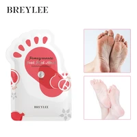 daily foot care red pomegranate nourishing moisturizing exfoliating foot mask foot callus dead skin remover disposable pedicure