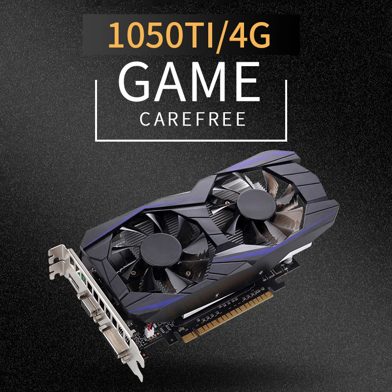 

Geforce GTX 1050 Ti 4GB GDDR5 128 Bit PCI-E Graphic Card Desktop Computer for Professional Gamers
