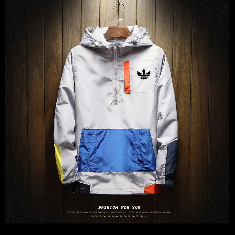Новинка 2019 повседневные мужские куртки водонепроницаемые весенние пальто с