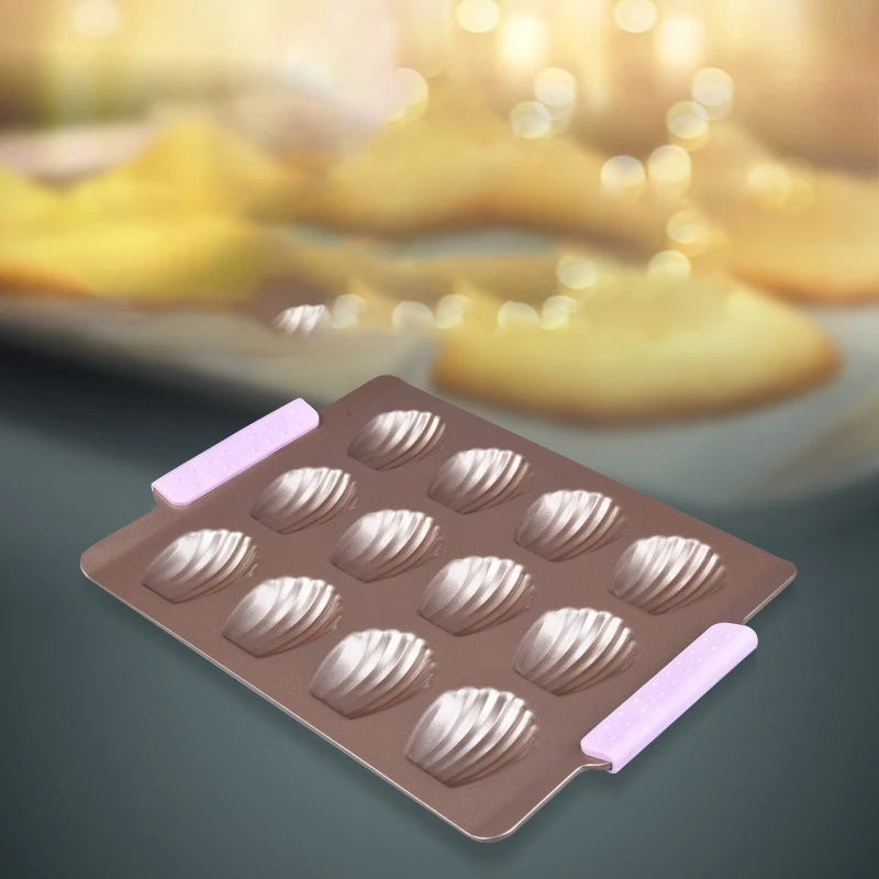 12 чашек мини Маффин раковина Мадлен форма для торта выпечки сковорода с