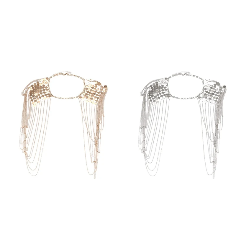 2 шт. винтажные эполеты в стиле панк | Украшения и аксессуары