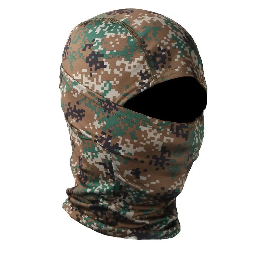 Camouflage Tactical Paintball Wargame Military Airsoft Hunting Hiking Skiing Protection Full Face Mask | Спорт и развлечения