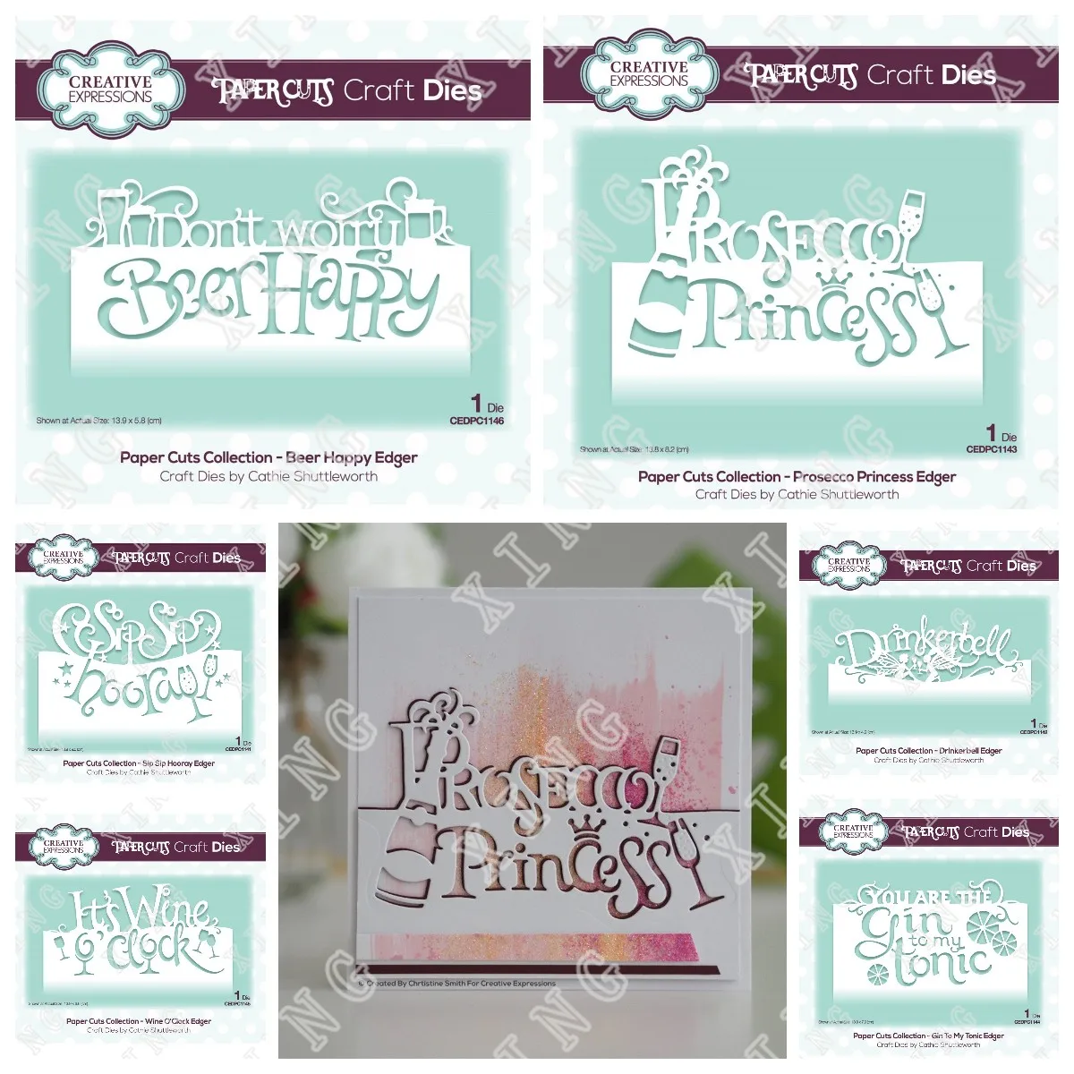 

New Crafts Dies Beer Clock Gin Princess Drinkerbell Metal Cutting Dies Mold Diy Gift Card Scrapbook Blade Punch Decorate Stencil