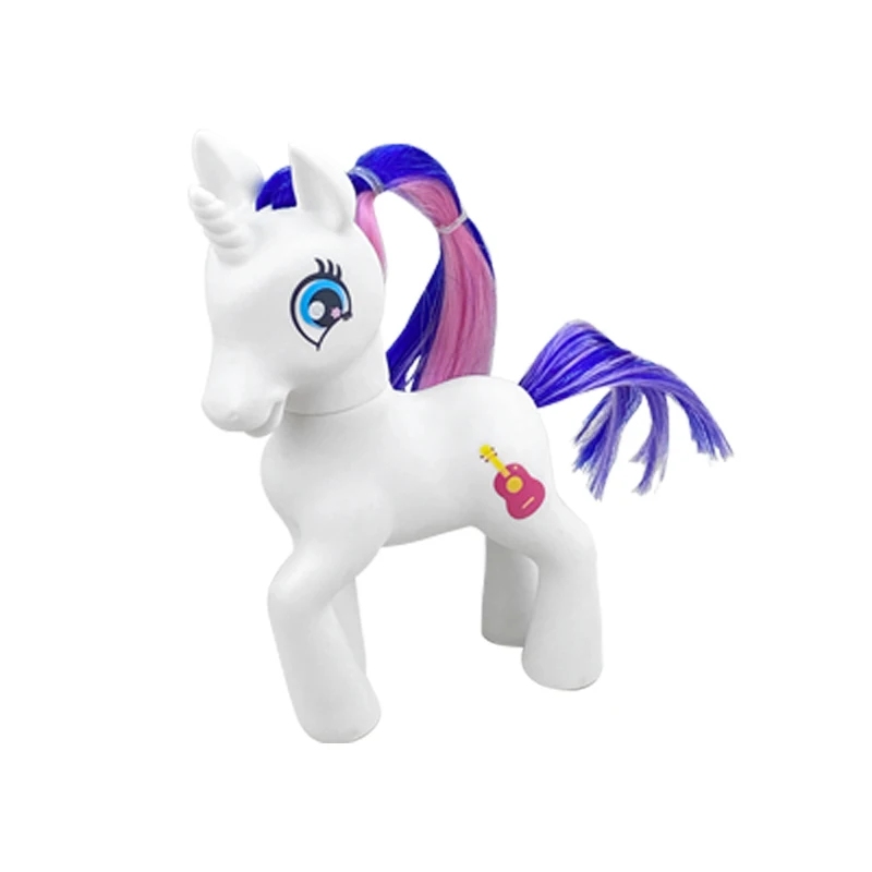 

Lanyitoys 5.5 inch My little ponies toys action figure anime Special unicorn model Vinyl poni toys for girls Christmas gift