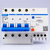 chint ac 230400v nxble 32 4p residual current device c 6 10 16 20 25 32a type c overload protection short circuit protection