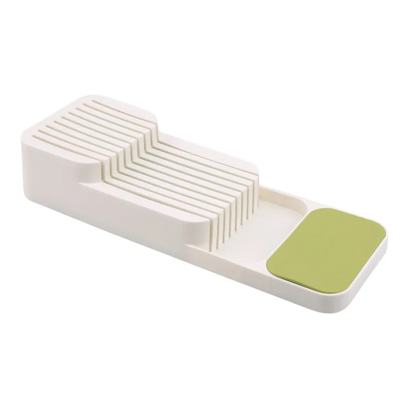 

Fork Block Holder Plastic Cutlery Drawer Organizer Fork Stand Organizer Kitchen Tableware Storage Box With Anti-slip Base