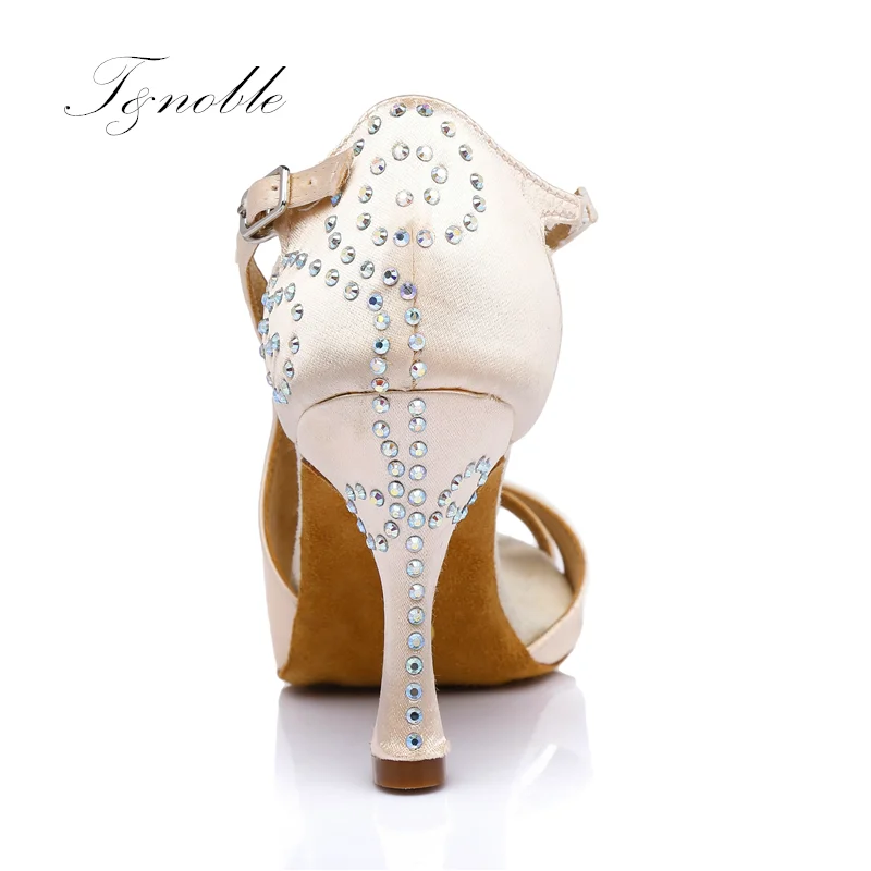 

Latin Dance Shoes Heeled Women Salsa Professional Dancing Shoes 5-10cm