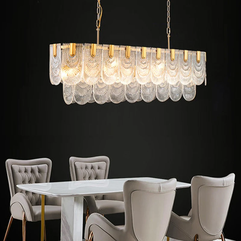 Европейская итальянская современная стеклянная хрустальная люстра круговой