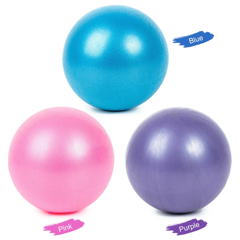 

2 Pcs Explosion-Proof 25 CM Diameter Yoga Balls Exercise Gymnastics Pilates Yoga Sport Balance Ball Gym Home Training Yoga Ball