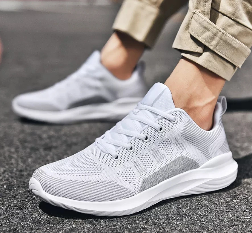 

Men Casual Sneakers Breathable Light Mesh Outdoor Shoes Men 2021 New Fashion Comfortable Outdoor Male Casual Sneakers Men Shoes