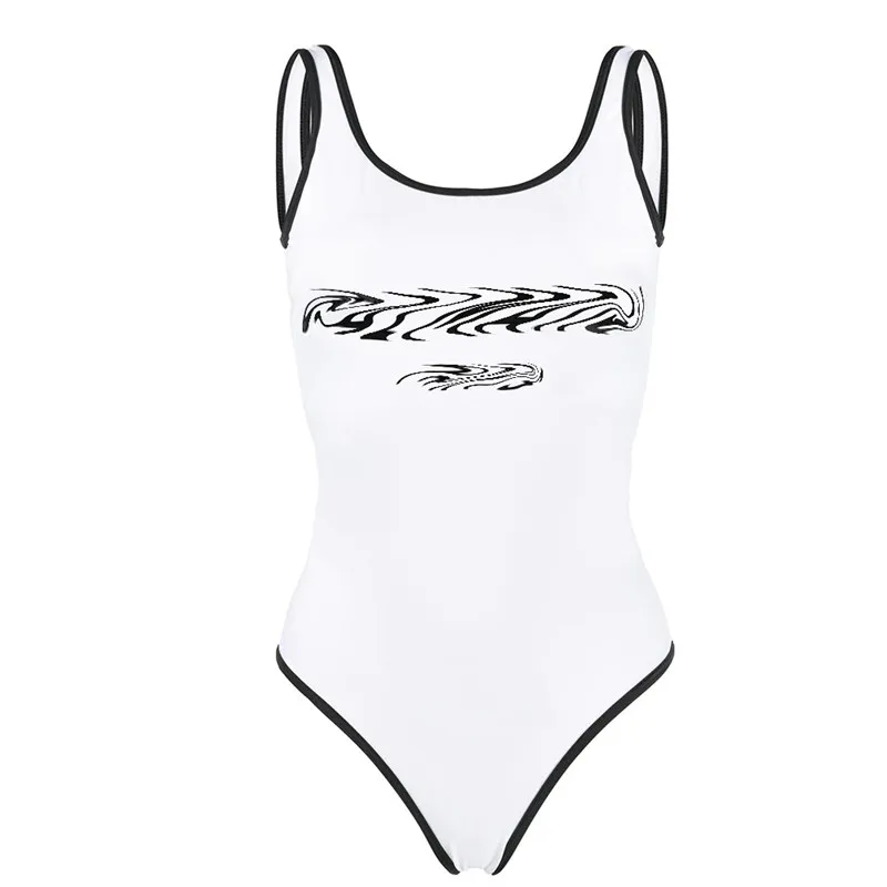 

2021 New Arrival Summer Women One Piece Swimsuit Beach Swimwear Designer Sexy Bikini Bathing Suit 8834