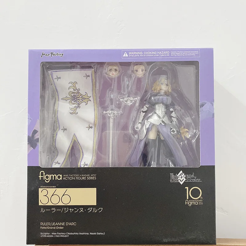 Figma 366 Fate Grand Order Мститель Жанна д 'Арк альтер фигурки коллекционные модели игрушки подарок