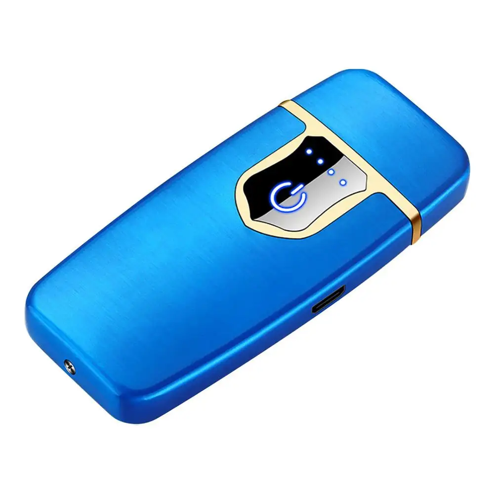 Новая беспламенная usb зарядка Зажигалка сенсорный экран электронное зажигание