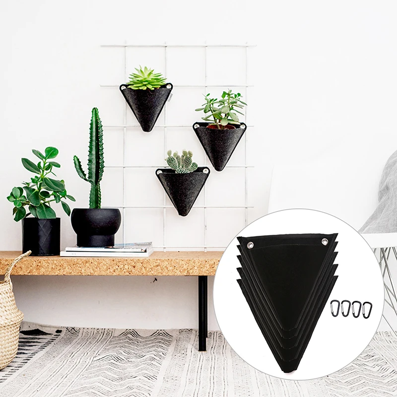 

New Vertical Hanging Garden Planter Flower Pot Layout Wall Hanging Flowerpot Bag