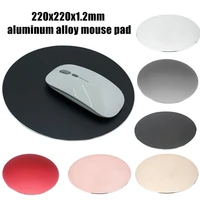 non slip aluminium alloy mouse pad waterproof round desktop gaming mousepad desk mat mouse pad gamer computer accessory %d0%ba%d0%be%d0%b2%d1%80%d0%b8%d0%ba