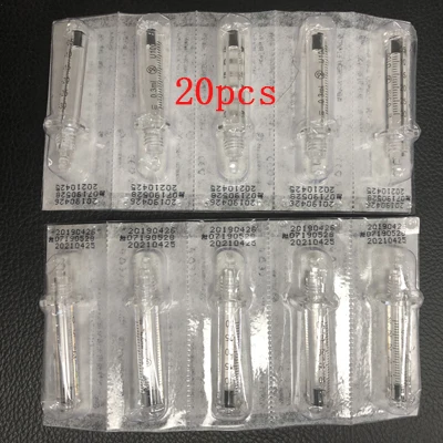 20pcs ampoule 0.3ml New Hyaluronique pen Hyaluronic Acid Guns No needle Injection Serum Atomizer Pen For Anti-wrinkle Skin Rejuvenation Lips Lifting - Номер модели: 20pcs ampoule 0.3ml