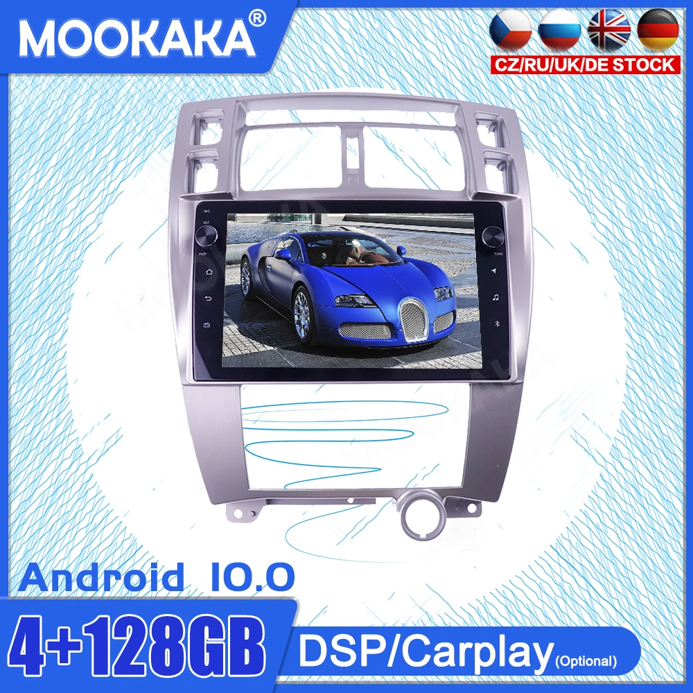 

4+128G Android10 Touch Screen For Hyundai Tucson 2006-13 Car GPS IPS Car Multimedia Tesla Player Head Unit Audio Radio Navigtion