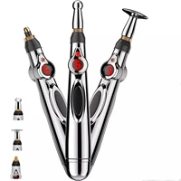w 912 electric acupuncture point massage pen pain relief therapy electronic meridian energy pen massage body head neck leg
