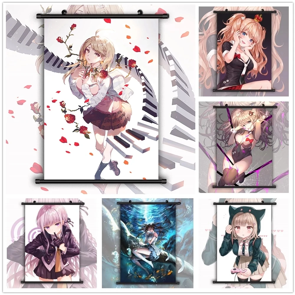 Настенное художественное оформление холщовые картины картина данганронпа Chiaki